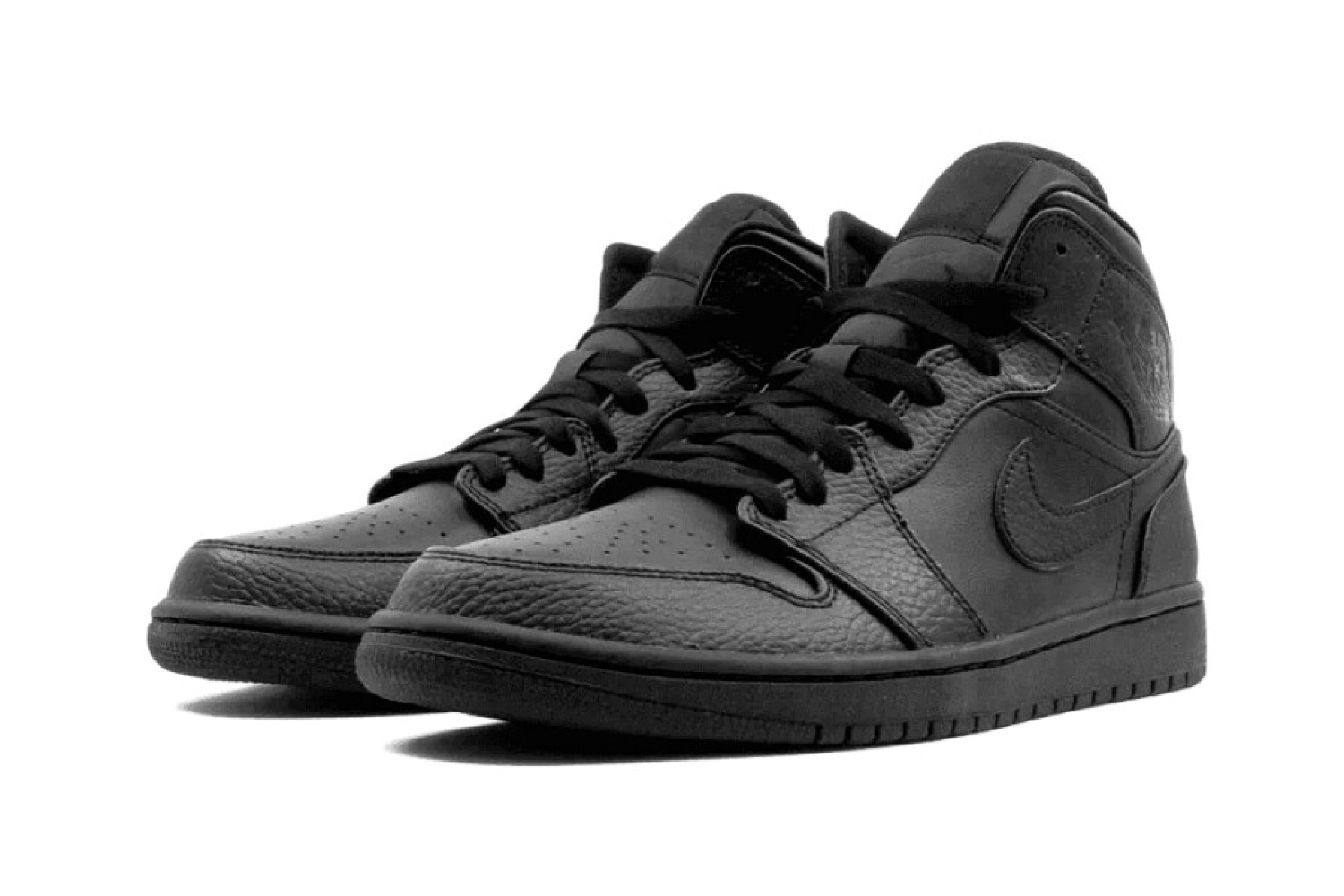 Air Jordan 1 Mid Triple Black